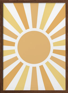 Sun Ray Poster