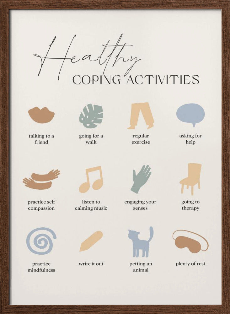 Healthy Cope Poster