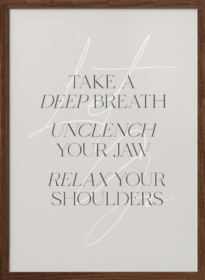 Relax Poster