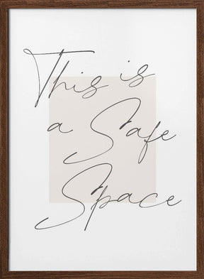 Safe Space Poster