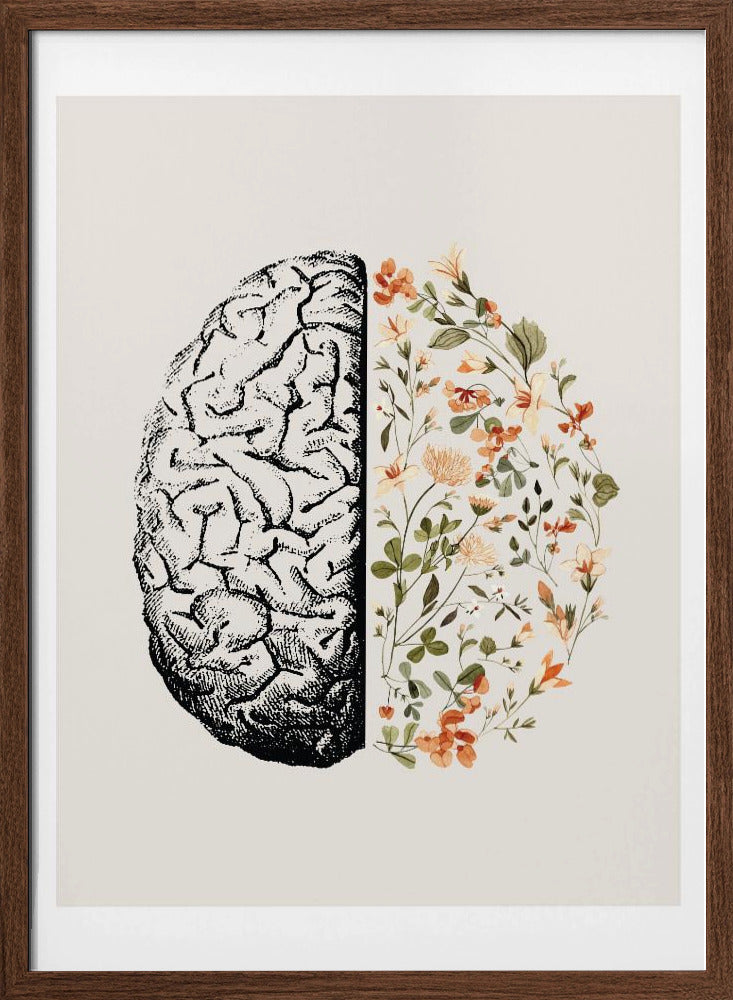 Brain Bloom Poster