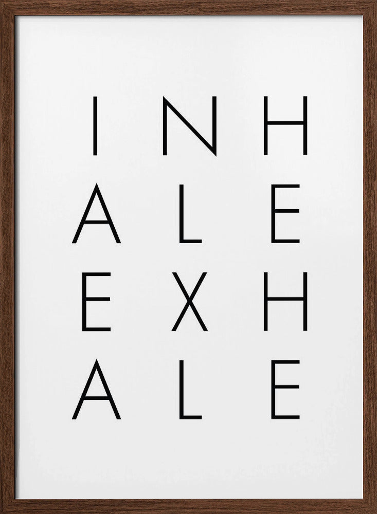 Inhale Exhale Poster