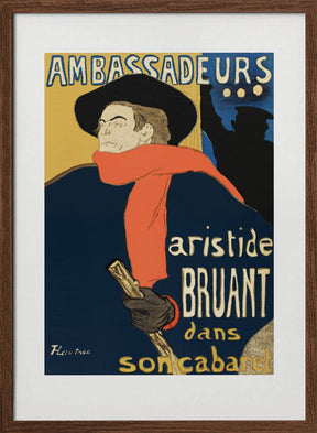 Ambassadeurs Aristide Bruant Dans Son Cabaret (1892) Poster