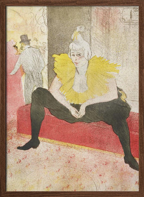 The Seated Clowness (miss Cha U Kao) (1896) Poster