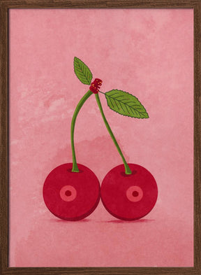 Cherry Boobs Poster