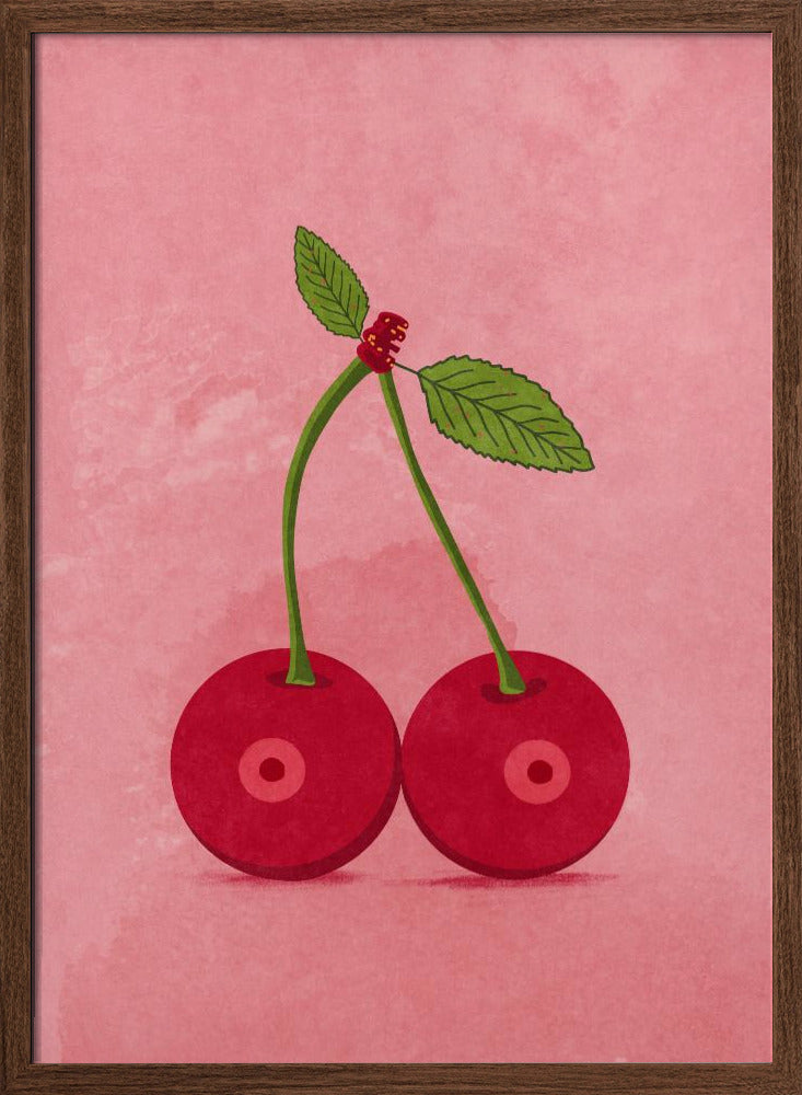 Cherry Boobs Poster