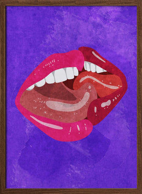 Kissing Poster