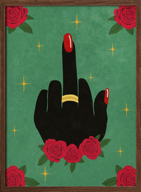 Middle Finger Poster