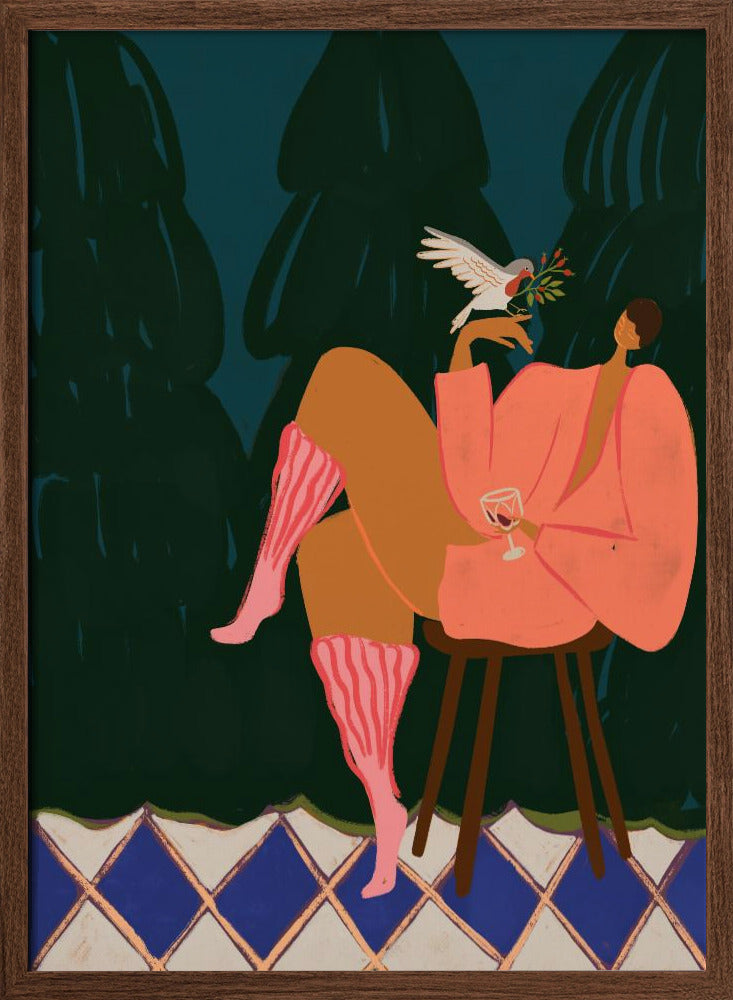 A Lil Birdy Told Me Poster