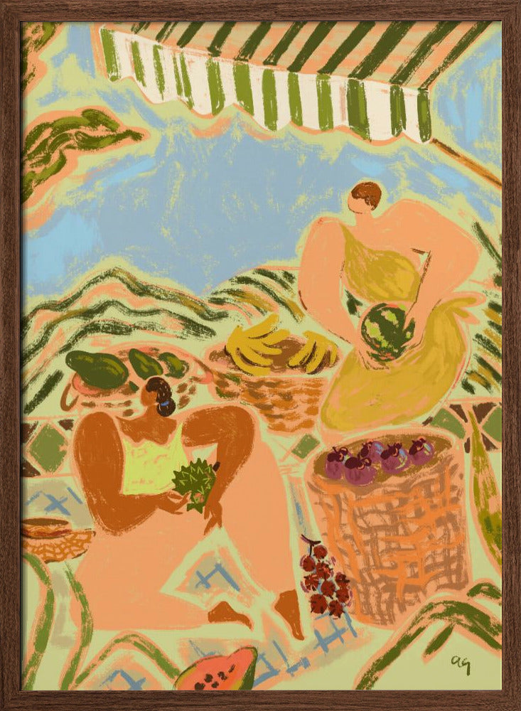 Fruit Stand Poster