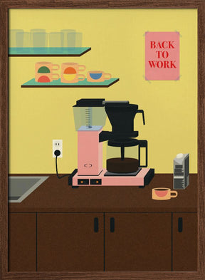 Back To Work Poster