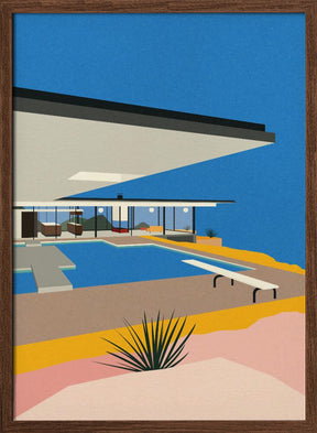 La Stahl House Poster