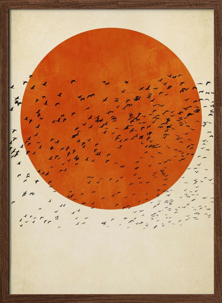 Birds In the Sun Poster