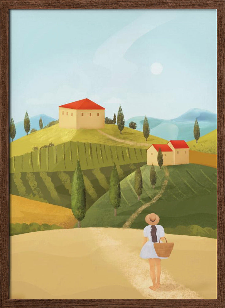 Tuscany Poster