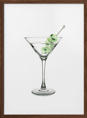 UFO Martini Poster