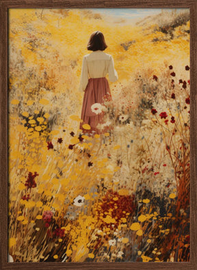 In The Yellow Fields Poster