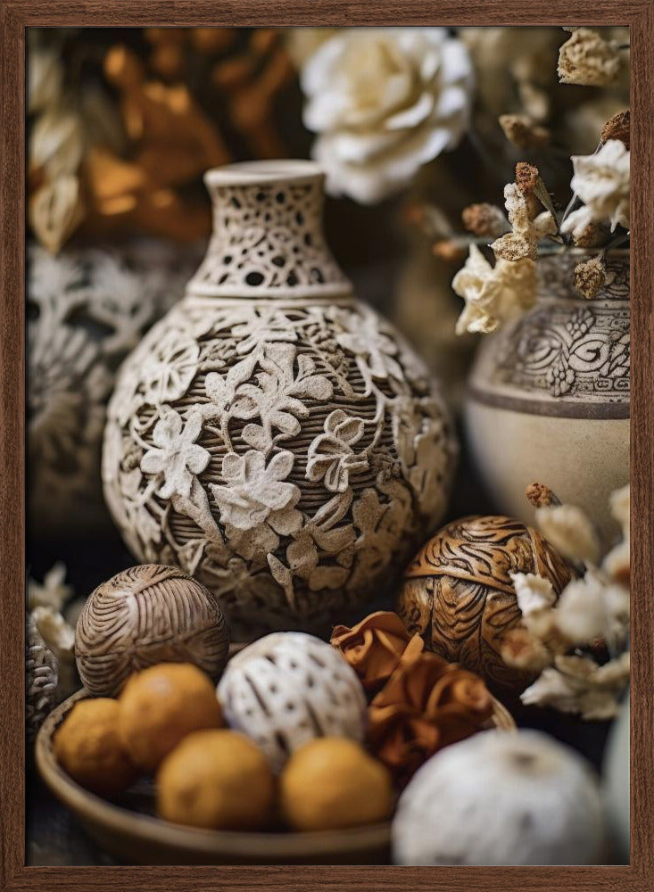 Moroccan Still Life No12 Poster