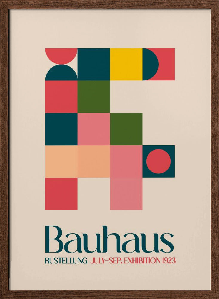Bauhaus Kutular Poster