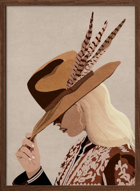 Cowgirl Blond Poster