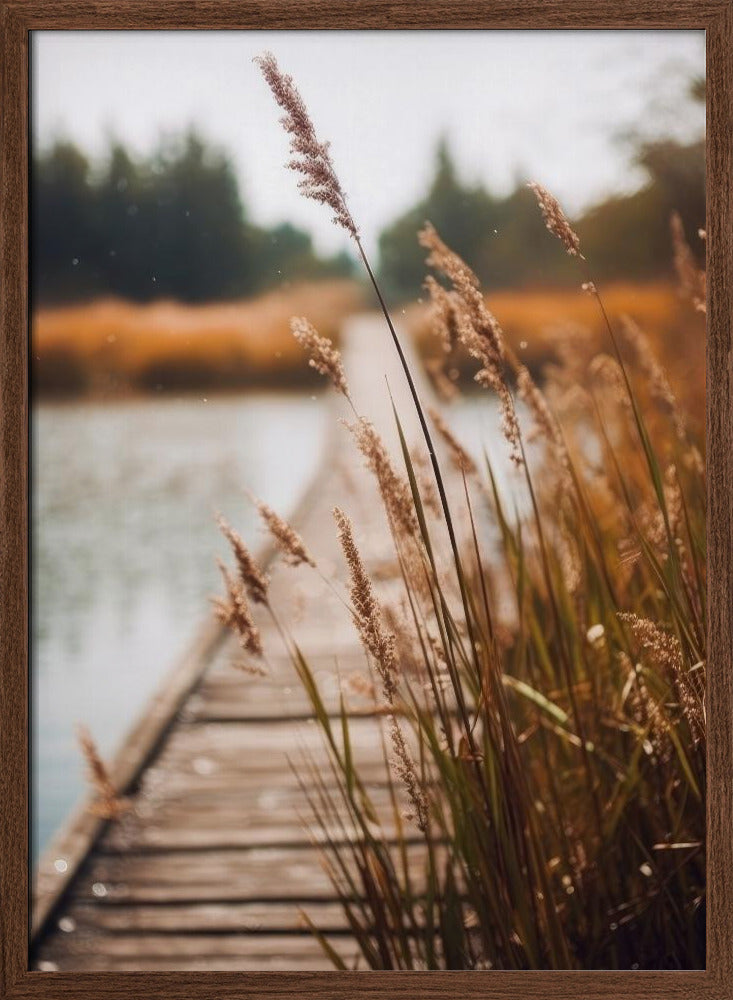 By The Lake Poster