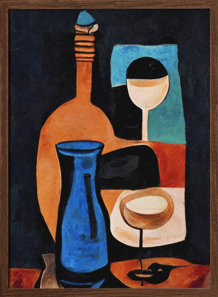 Still Life With Wine Poster