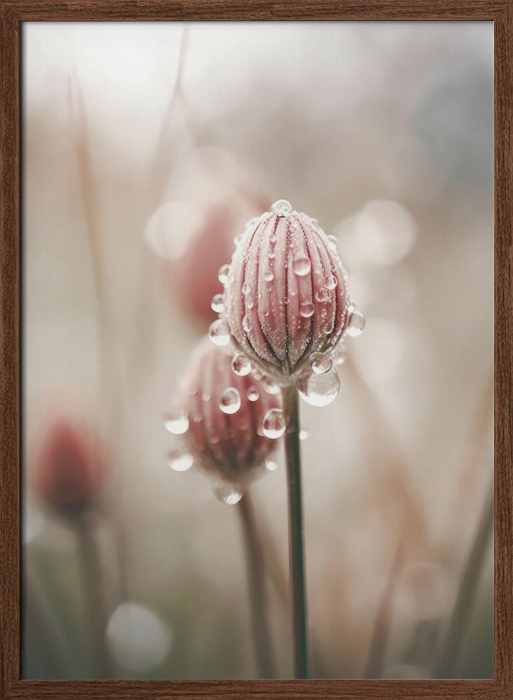 Pastel Nature Macro No 5 Poster