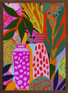 Vases And Botanic Poster