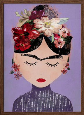 Frida (Purple) Poster