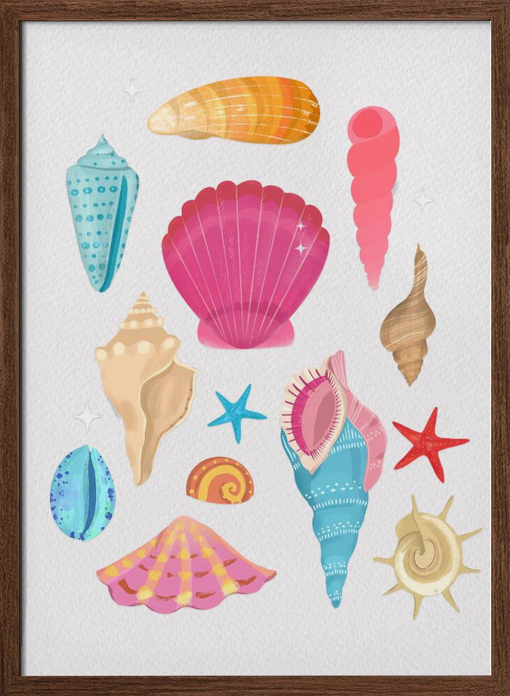 Seashells Poster