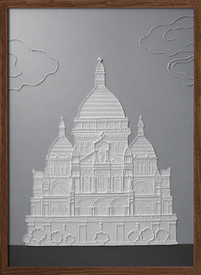 SACRE COEUR DE MONTMARTRE Poster