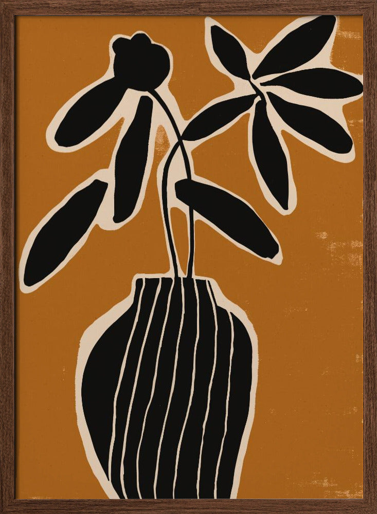 Ochre Still lIfe No 2 Poster