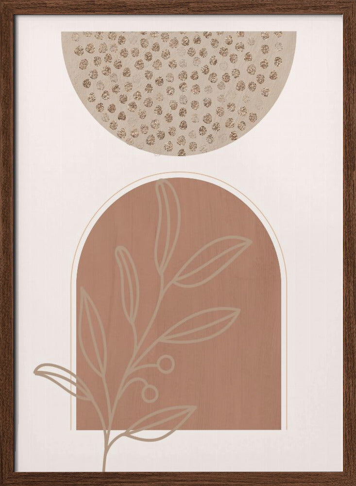 Boho Beige 2 Poster