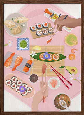 Sushi Brunch Poster