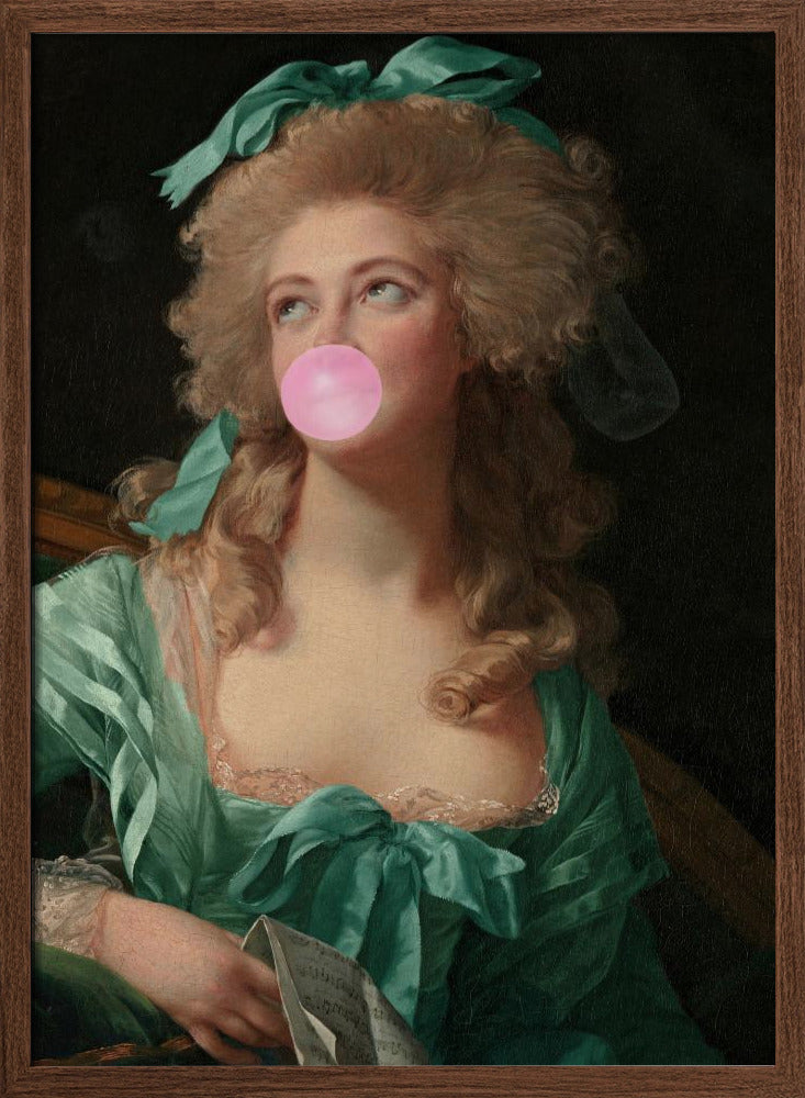 Madame Bubble-Gum Poster