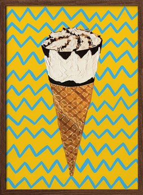 Cornetto Zig Zag Poster