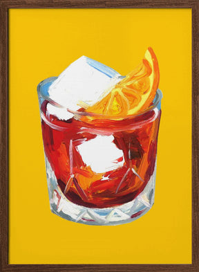 Negroni Sunshine Yellow Poster