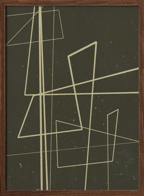 Angular Lines no 7 Poster