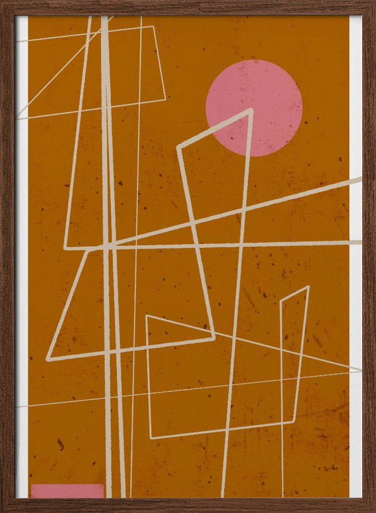 Angular Lines no 10 Poster