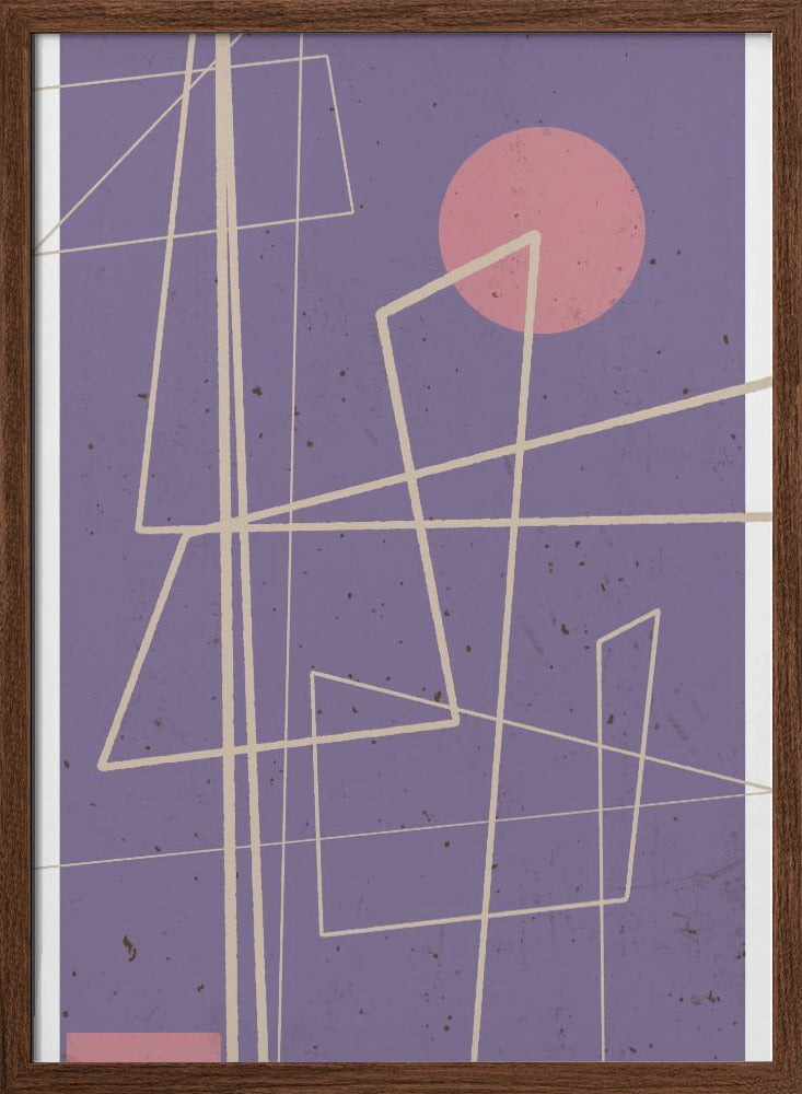 Angular Lines no 12 Poster