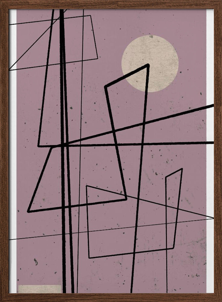 Angular Lines no 13 Poster