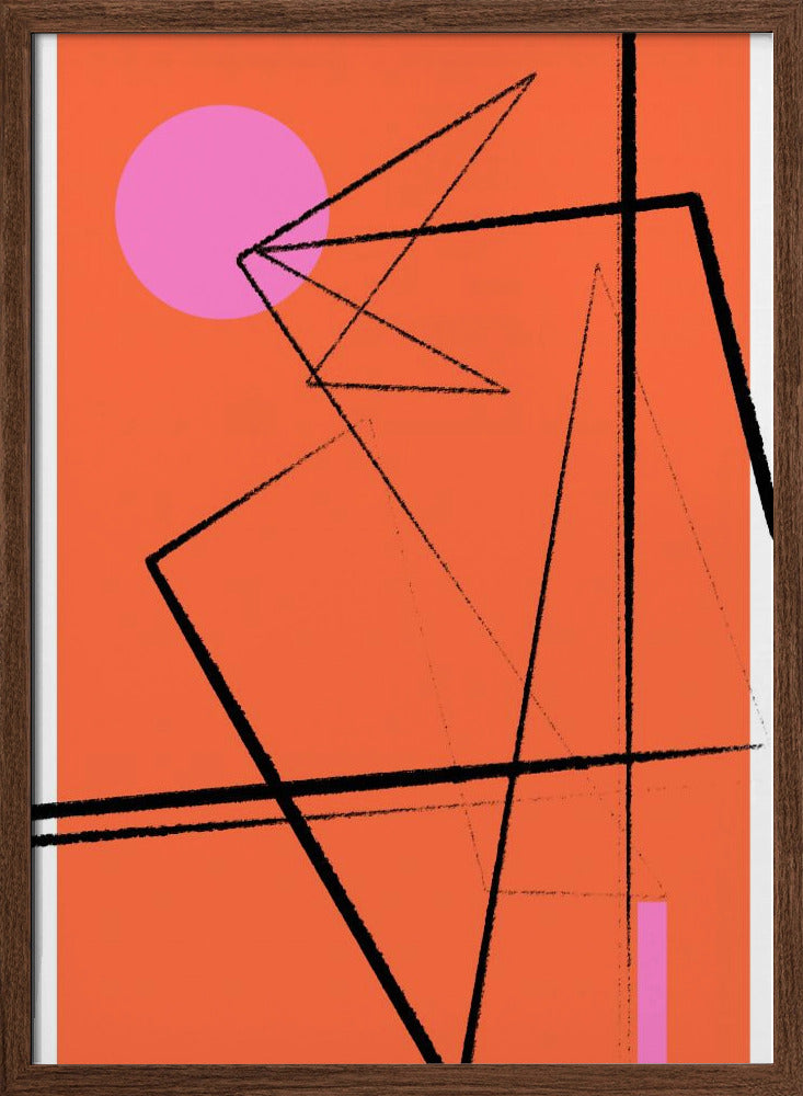 Angular Lines No 15 Poster