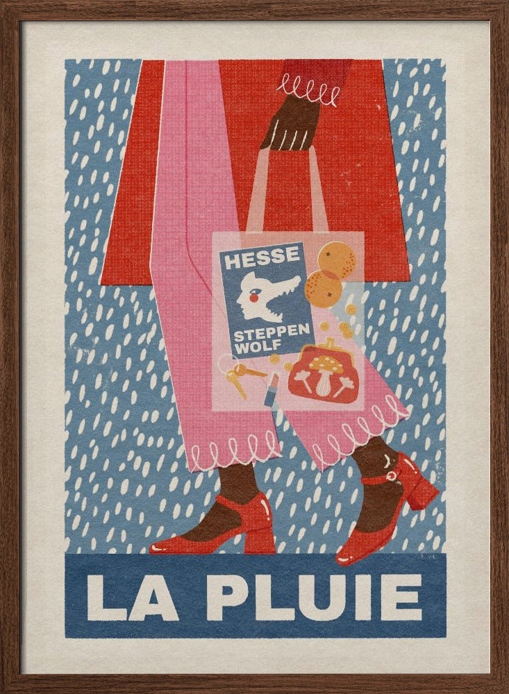 La Pluie French Style Poster