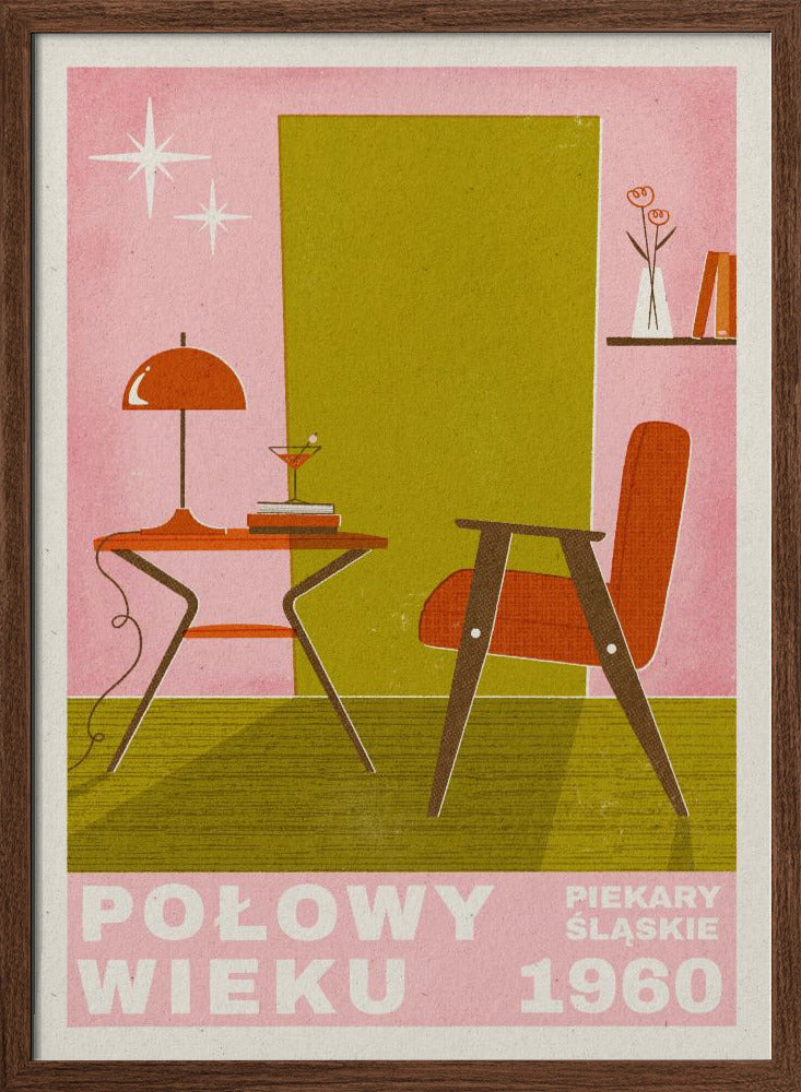 Mid Century Furniture Poster