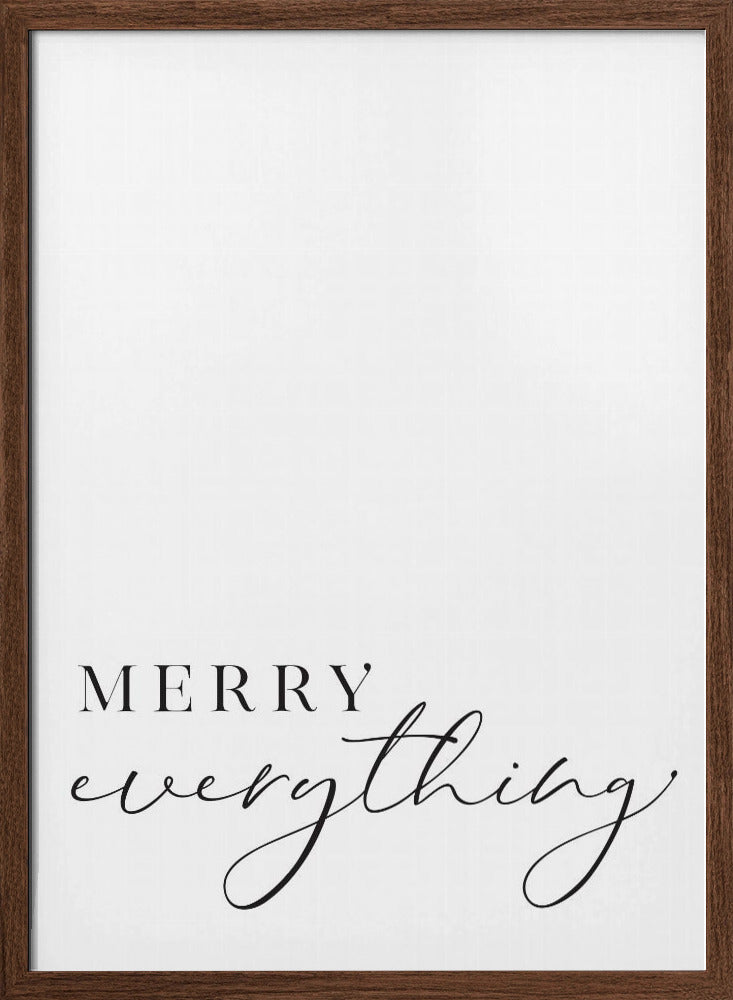 Merry everything Poster