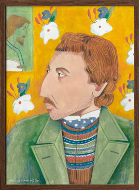 Paul Gauguin portrait Poster