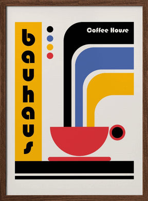 Bauhaus Coffee House Poster