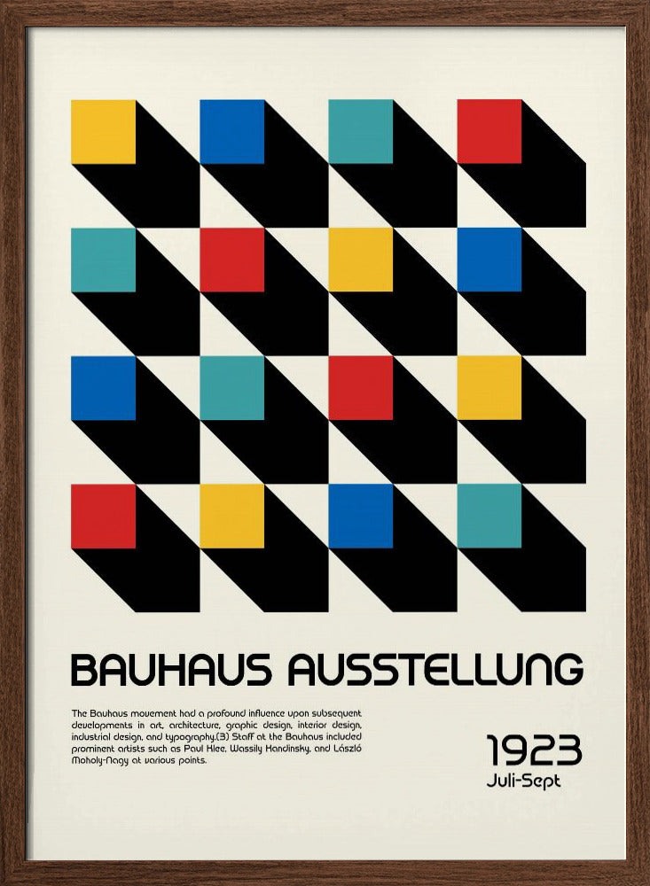 Bauhaus Ausstellung Poster