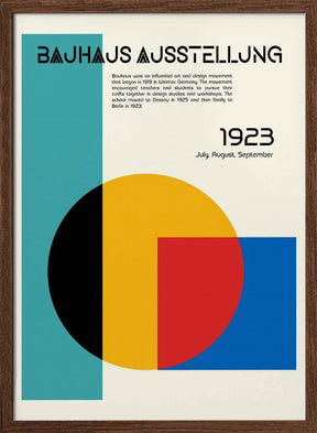 Bauhaus Ausstellung Poster