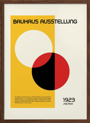 Bauhaus Ausstellung Poster