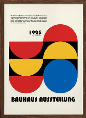 Bauhaus Ausstellung Poster